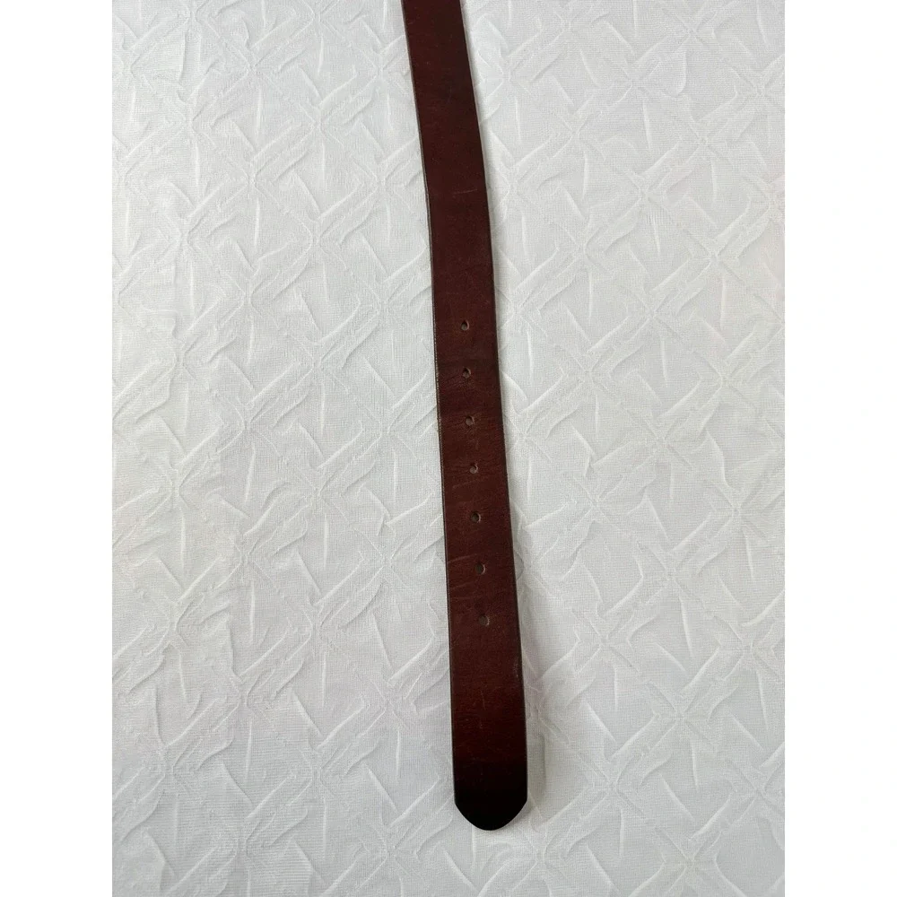 Duluth Everyday Leather Work Belt Brown SZ 42 Outdoor Workwear Utility Classic